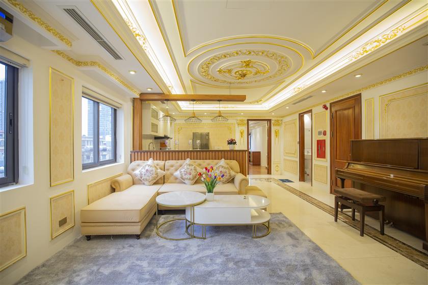 Cho thuê căn hộ 2 ngủ - 160m2 cho thuê tại 68 Kim Mã Thượng, view đẹp, hoàng gia, gần lotte