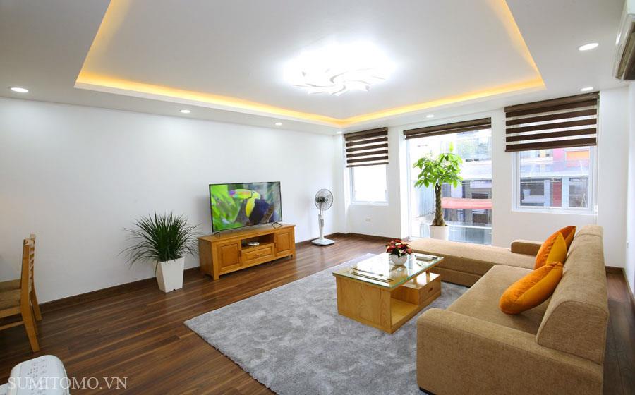 Cho thuê căn hộ 1 ngủ phố Kim Mã gần Lotte, dịch vụ tiện nghi, nội thất mới