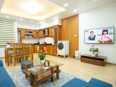 Cho thuê căn hộ 1 ngủ 80m2 phố Kim Mã ngay cạnh Lotte, hồ Ngọc Khánh