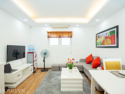 Tòa nhà Sumitomo cho thuê căn hộ dịch vụ có giá ~18 triệu tại phố Đào Tấn, gần Lotte.