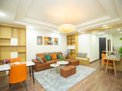 Cho thuê căn hộ dịch vụ 1 ngủ rộng 85m2 phố 535 Kim Mã,giá thuê 850usd/tháng