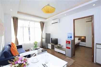 Service apartment for rent in linh lang, for foreigners near Lotte and very bright