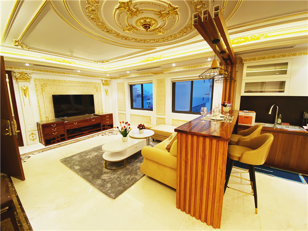 Căn hộ 2 ngủ 150m2 nội thất mới cho thuê phố Kim Mã Thượng